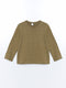 Crew Neck Striped Boy's T-Shirt